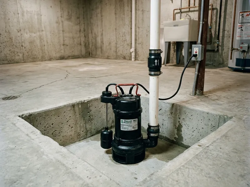 Sump Pump Installation Plumber in New England, GA